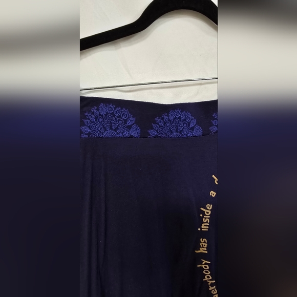 Desigual women L a-line skirt embroidery embellished artsy boho hippie festival, - Picture 7 of 9